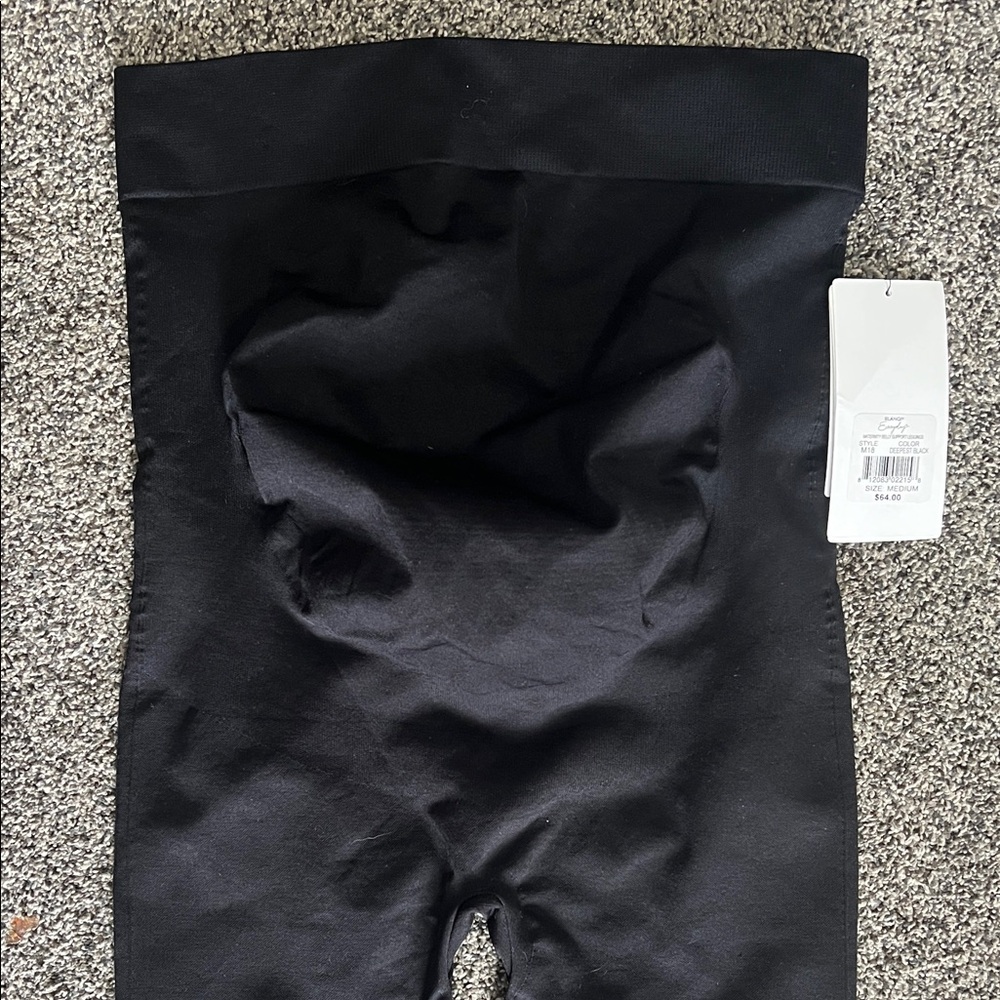 NWT BLANQI Everyday Maternity Belly Support Leggings, Deepest Black - Picture 3 of 5